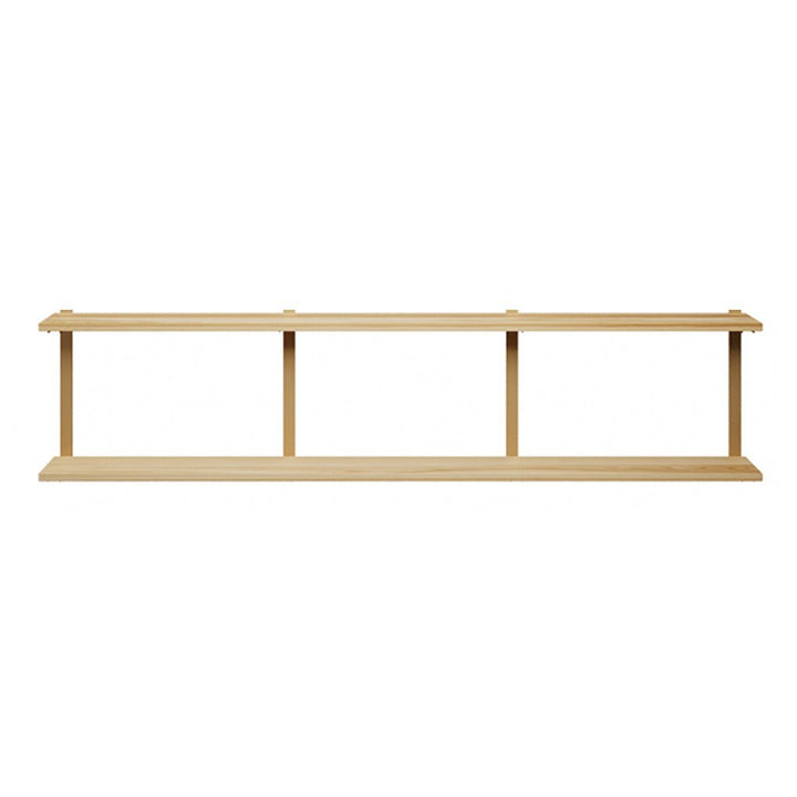 Large 2 shelf unit with 4 shelf brackets by Vault Furniture. 84"x19.5"