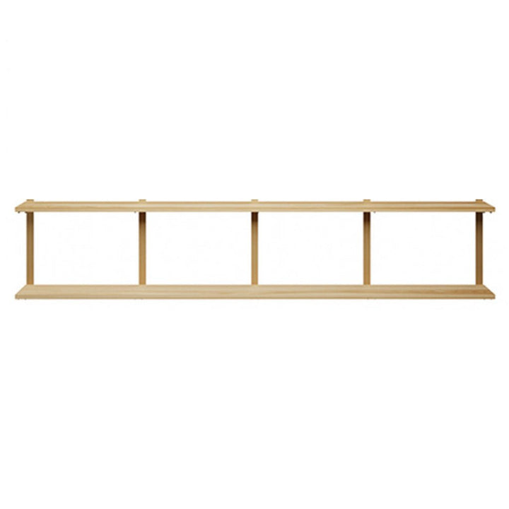Large 2 shelf unit with 4 shelf brackets by Vault Furniture. 96"x19.5"