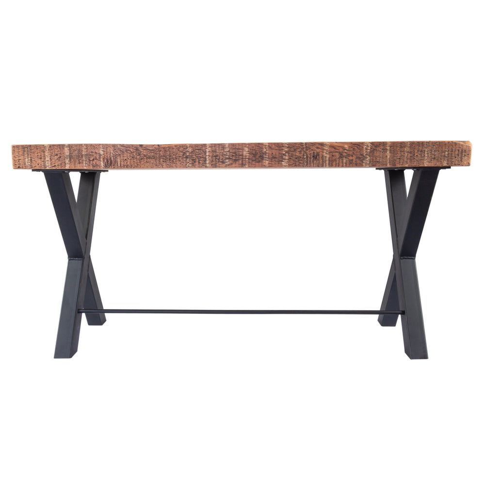 farmhouse Counter height dining bench made in USA by Vault Furniture