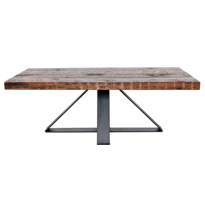 Industrial coffee table