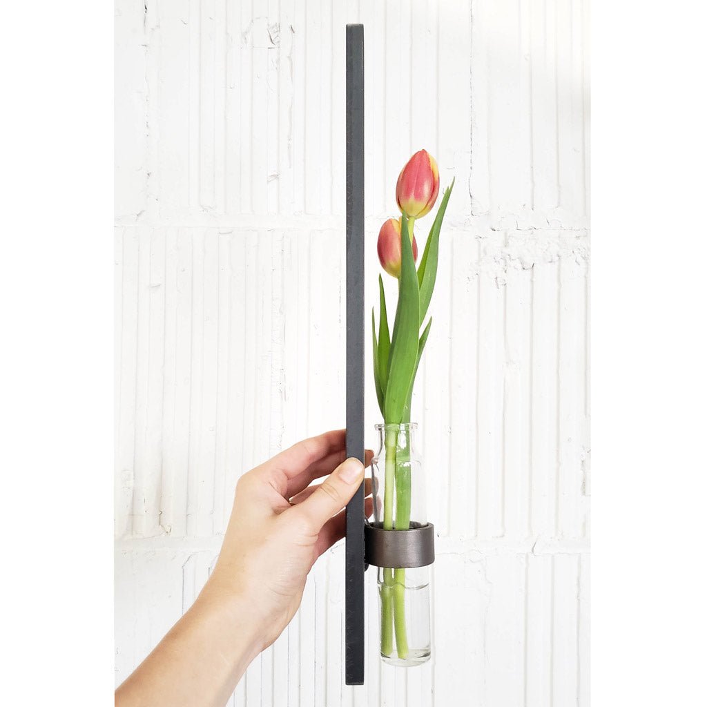 Metal Wall Sconce for Flowers & Candles
