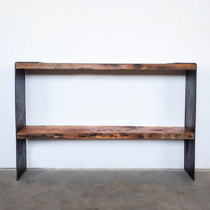 Modern Industrial Console Table