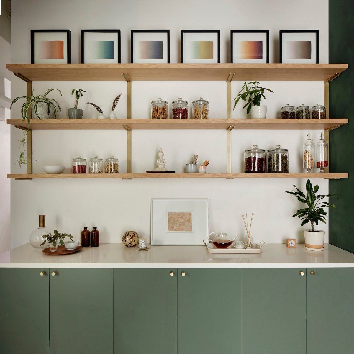 Vault Furniture Wall Mounted Shelf Unit - Thumbnail 3
