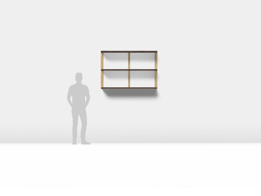 Wall Mount Shelves - Custom Design Ref: 9RS5WBL