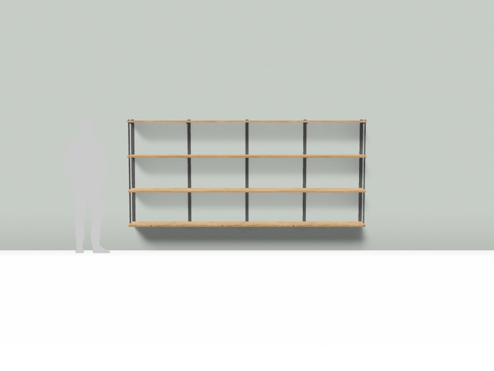 Wall Mount Shelves - Custom Design Ref: BUZNNLG