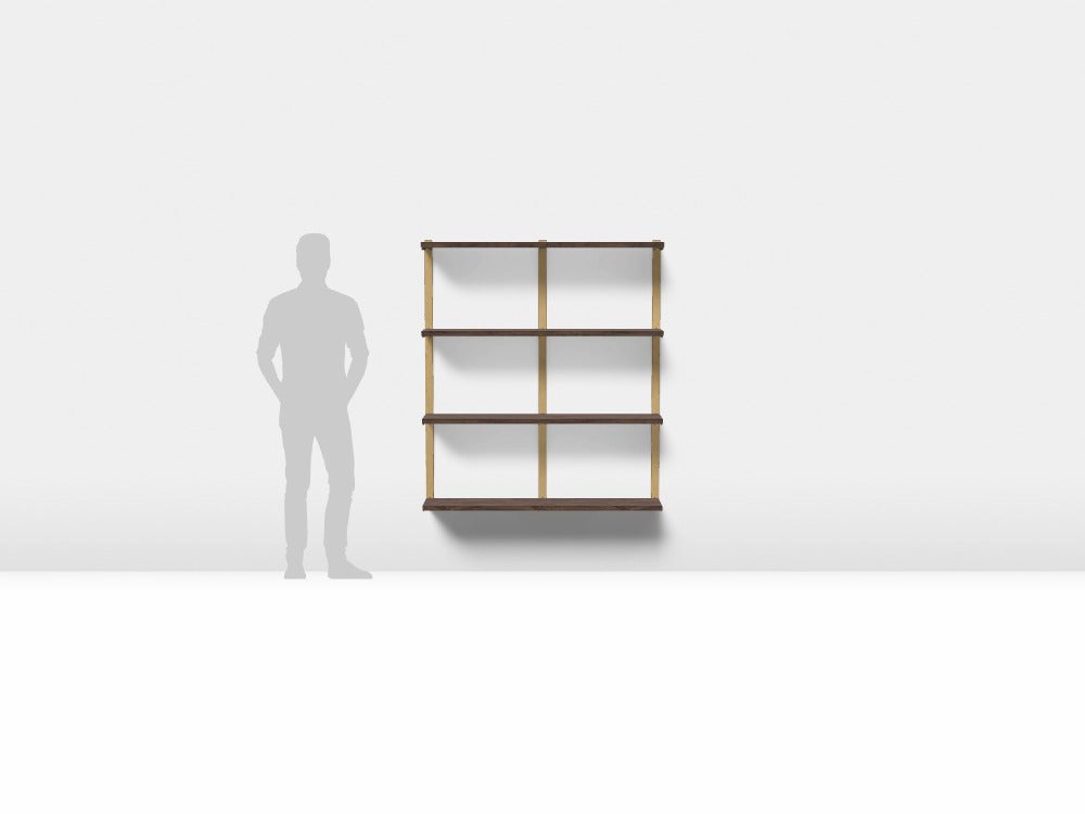 Wall Mount Shelves - Custom Design Ref: C4XMBKO