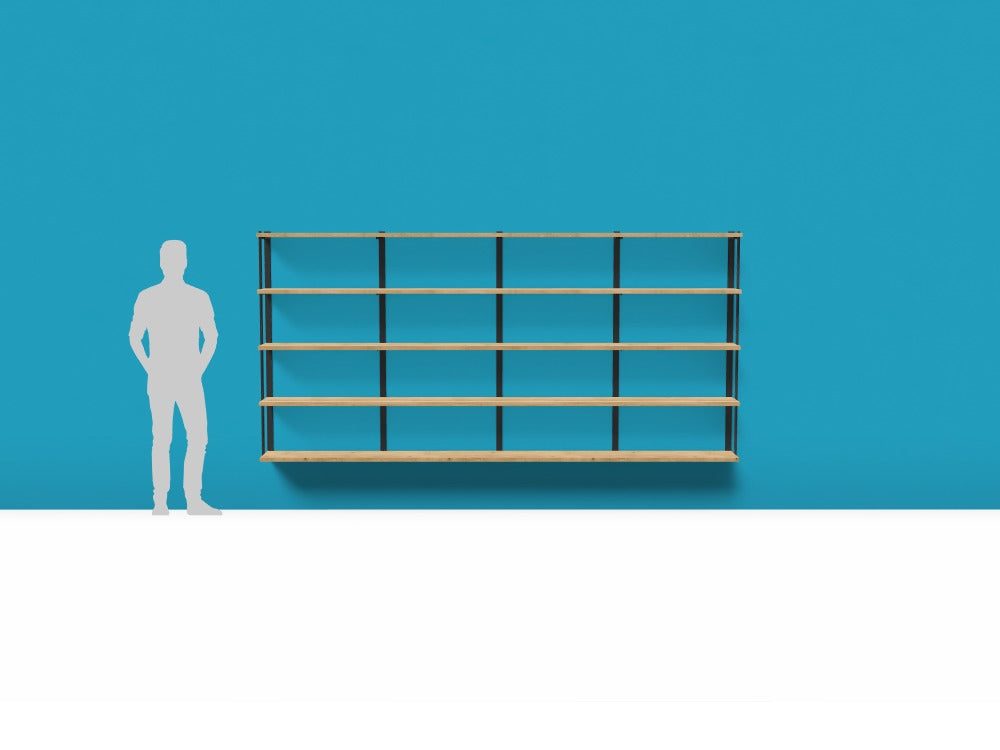 Wall Mount Shelves - Custom Design Ref: DWVRQBB