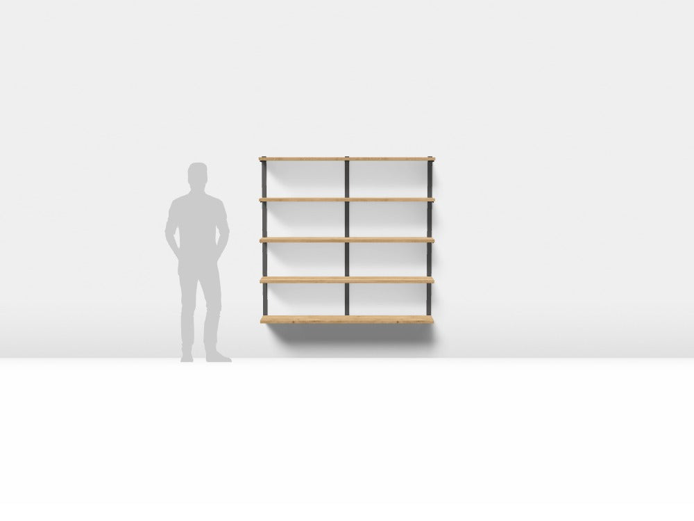Wall Mount Shelves - Custom Design Ref: H3ISWTC