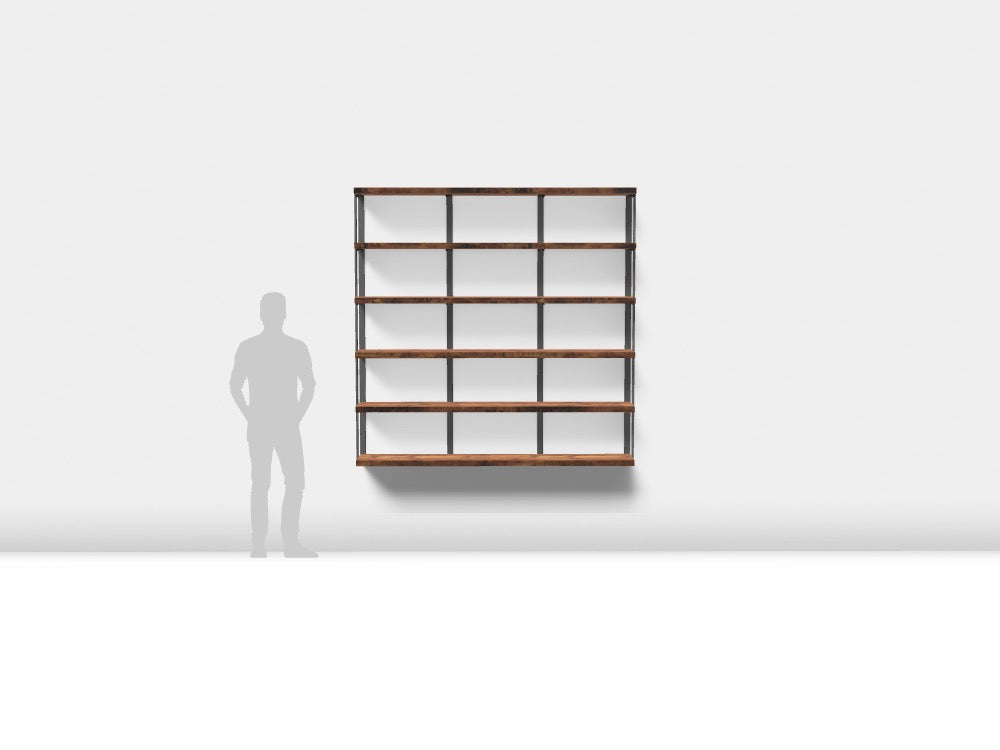 Wall Mount Shelves - Custom Design Ref: KHP3WHS