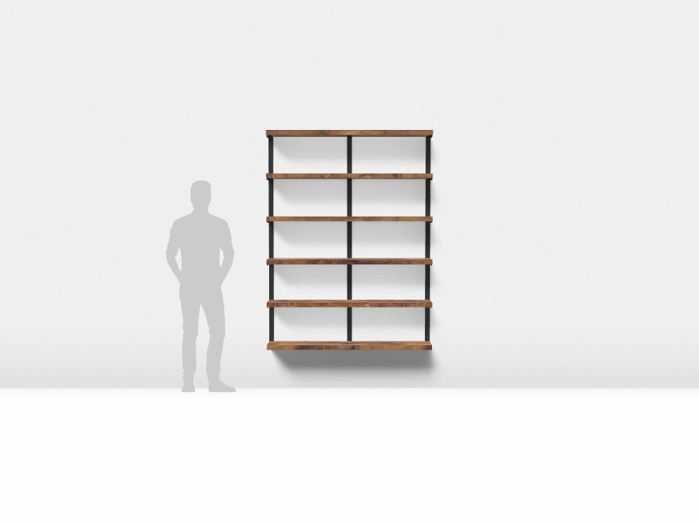 Wall Mount Shelves - Custom Design Ref: PVCIFLC