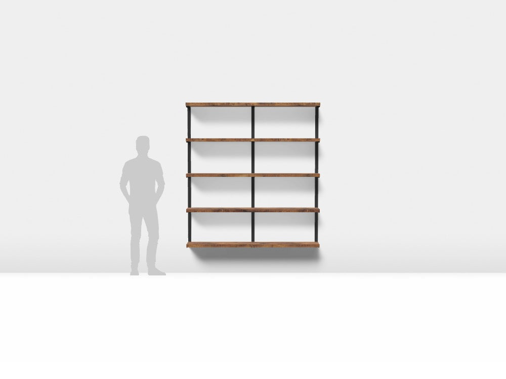 Wall Mount Shelves - Custom Design Ref: RYLSLSU