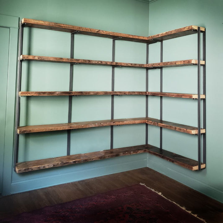 Heavy Duty Shelf Brackets with Bookends