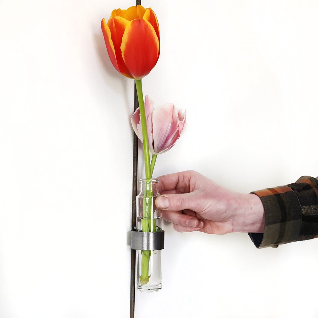 hanging wall vase planter Vertical Wall Vase