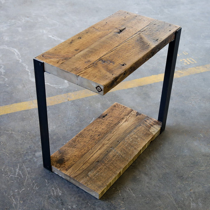 Cool narrow side table by Vault Furniture