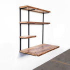 Floating Desk + 3 Shelves