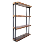Wall Mounted Shelving: 4 Shelf Unit